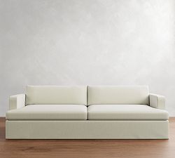 Serene Slipcovered Sofa (84&quot;&ndash;104&quot;)