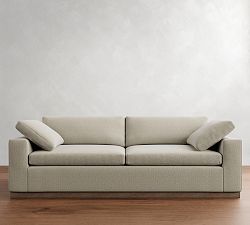 Dream Wide Arm Wood Base Sofa (76&quot;&ndash;102&quot;)