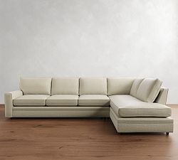 Pearce Square Arm Return Bumper Sectional (113&quot;&ndash;140&quot;)