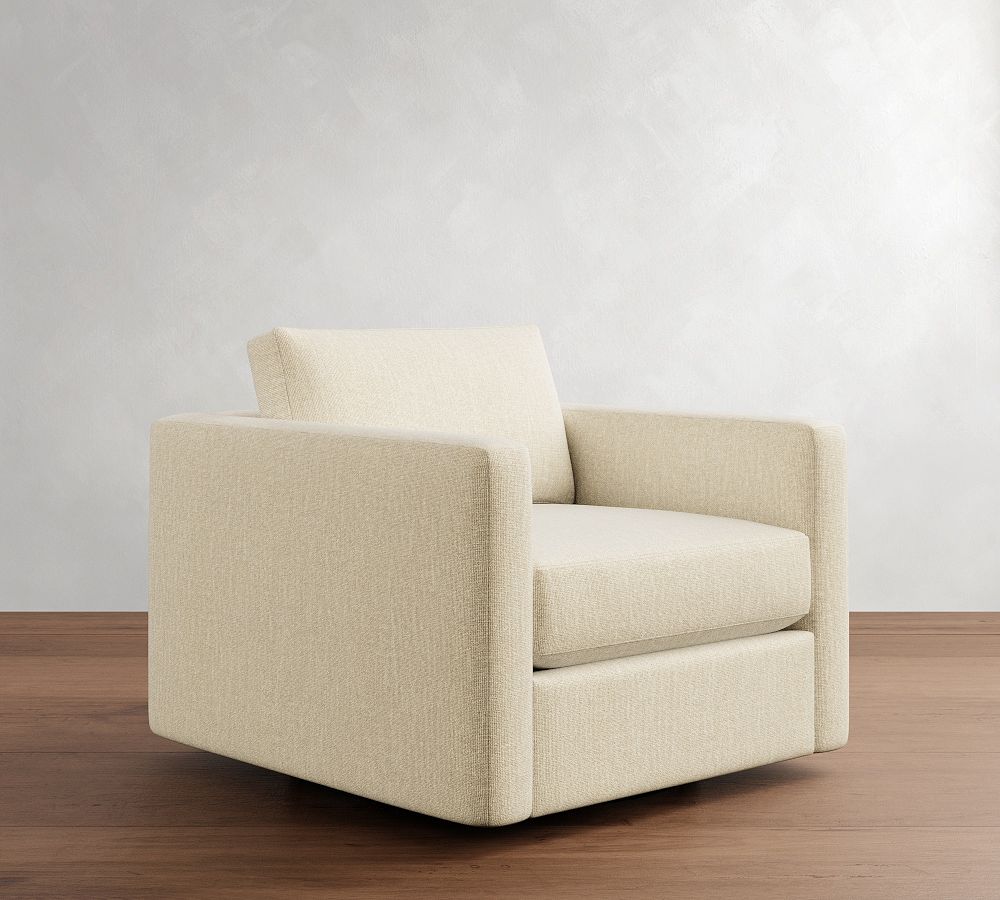 Carmel Slim Arm Swivel Chair