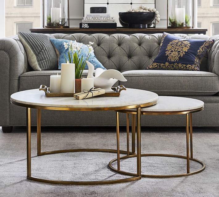 Pottery barn delaney table discount