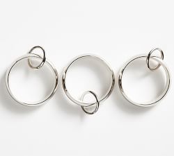 Standard Polished Nickel Curtain Hardware Collection