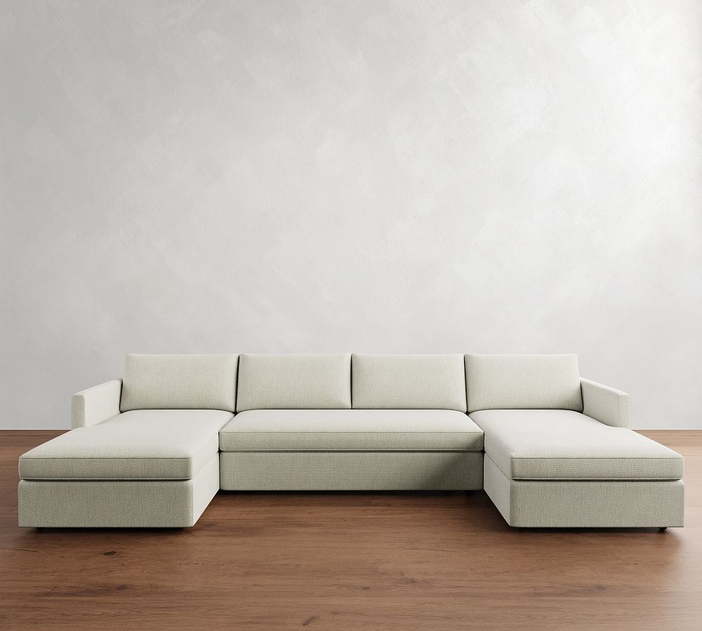 Union Double Chaise Sectional (145&quot;)