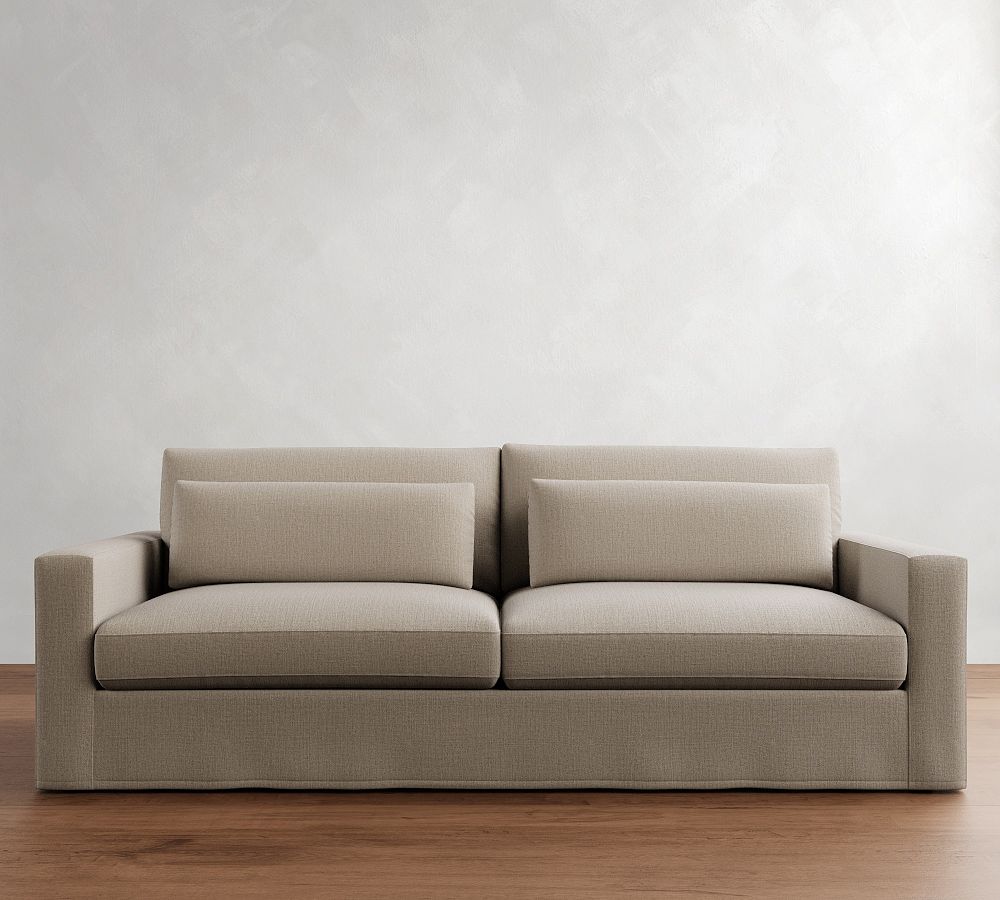 Westwood Square Arm Deep Seat Slipcovered Sofa (65&quot;&ndash;125&quot;)