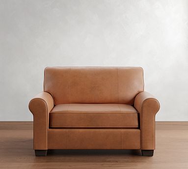 Leather twin sleeper chair discount