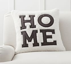 Home Sherpa Pillow Cover