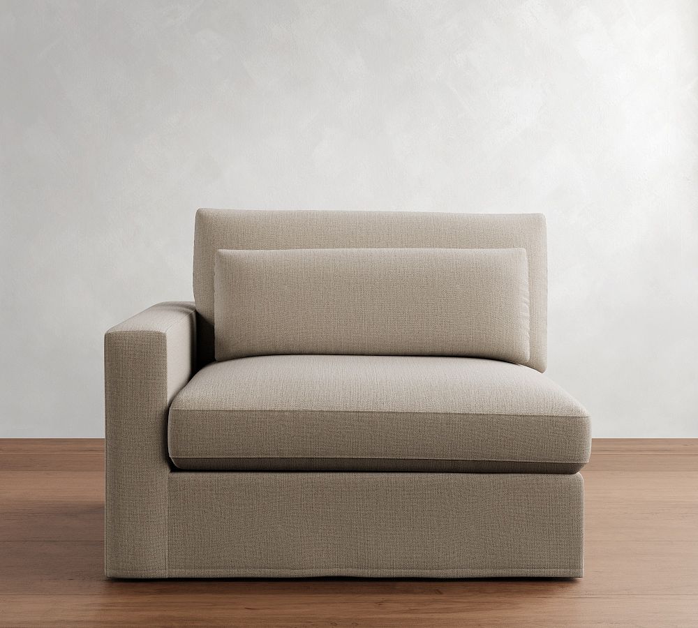 Build Your Own Westwood Square Arm Deep Seat Slipcovered Sectional