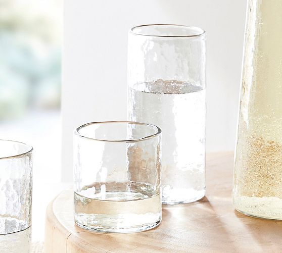 Hammered Handcrafted Drinking Glasses