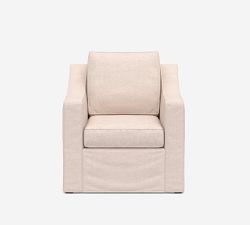 Cameron Slope Arm Slipcovered Chair