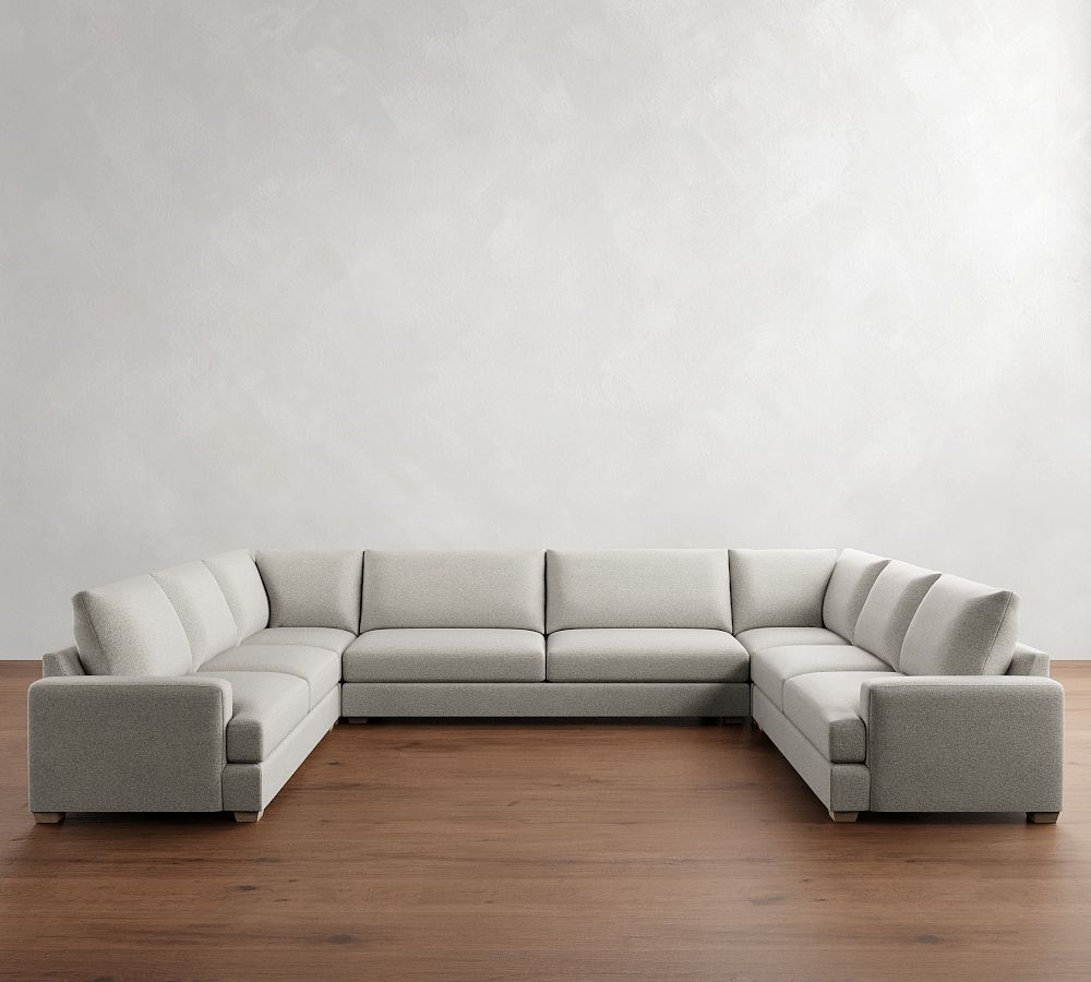 Canyon Square Arm U-Shaped Sectional (144&quot;&ndash;180&quot;)