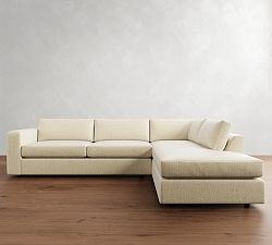 Carmel Wide Arm Return Bumper Sectional (113&quot;&ndash;125&quot;)