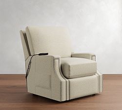 James Square Arm Power Lift Recliner