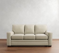 Pearce Square Arm Sleeper Sofa with Memory Foam Mattress (83&quot;)