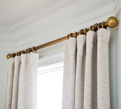 Seaton Textured Cotton Blackout Curtain