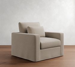 Westwood Square Arm Deep Seat Slipcovered Chair