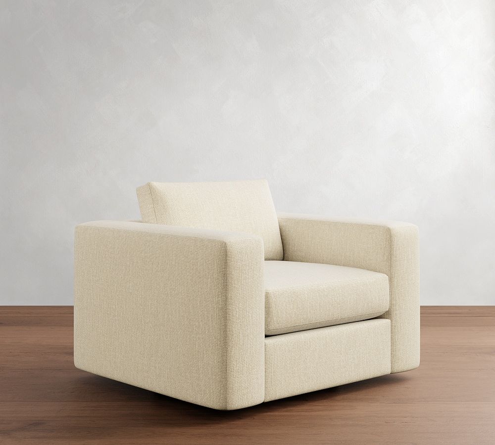 Carmel Wide Arm Swivel Chair