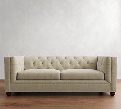 Chesterfield Square Arm Sleeper Sofa (84&quot;)