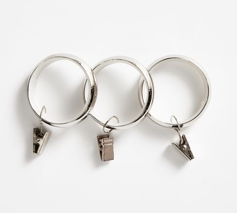 Featherweight Curtain Clip Rings