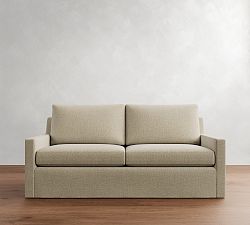 Ayden Square Arm Slipcovered Sleeper Sofa (78&quot;)