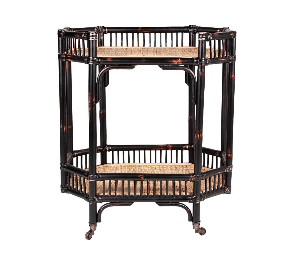 Kelona Rattan Bar Cart (28&quot;)
