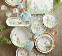 Peter Rabbit&#8482; Garden Stoneware Cookie Platter