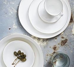 Abbesses Porcelain Medium Bowls, Set of 4