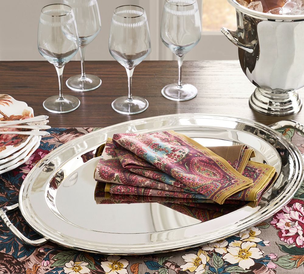 Open Box: Heritage Silver Oval Turkey Platter