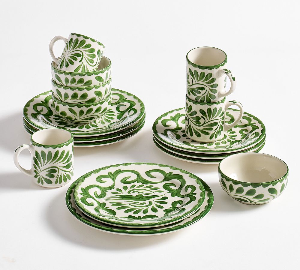 Puebla Porcelain Dinnerware Set