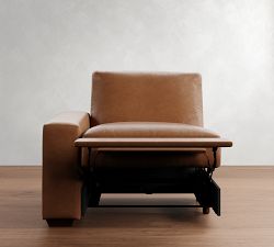 Build Your Own Big Sur Square Arm Leather Sectional