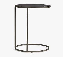 Open Box: Duke 19&quot; Oval Metal C-Table