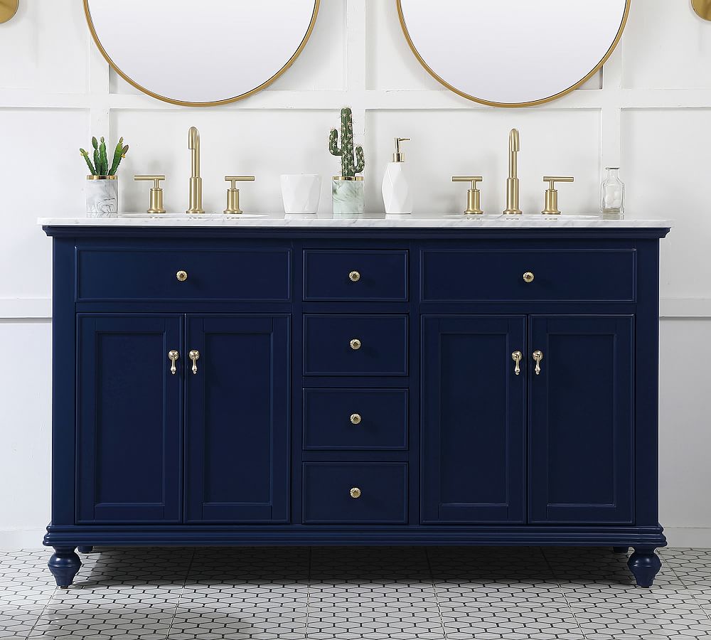 Zullo 60&quot; Double Sink Vanity