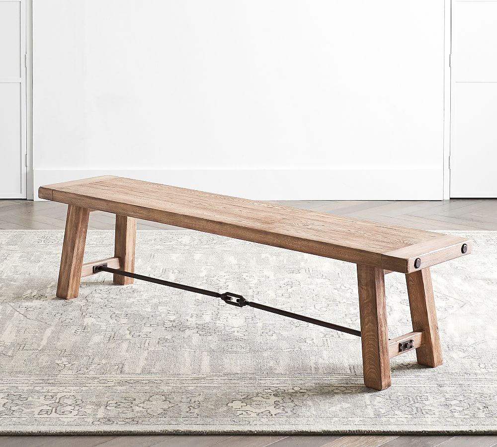 Benchwright Dining Bench (60&quot;-86&quot;)