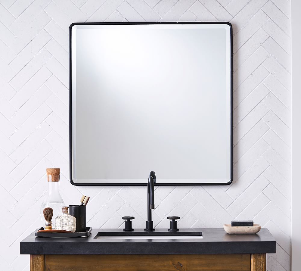 Vintage Square Mirror