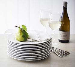 Classic Rim Dinner Plates - Set of 4