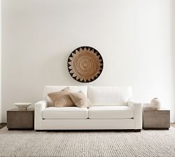 Sunny Handwoven Basket Wall Art