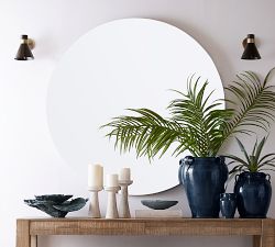 Rienne Frameless Round Wall Mirror