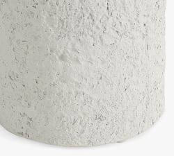 Bolinas Concrete Round Outdoor Side Table (13&quot;)