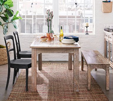 Pottery barn west dining table discount