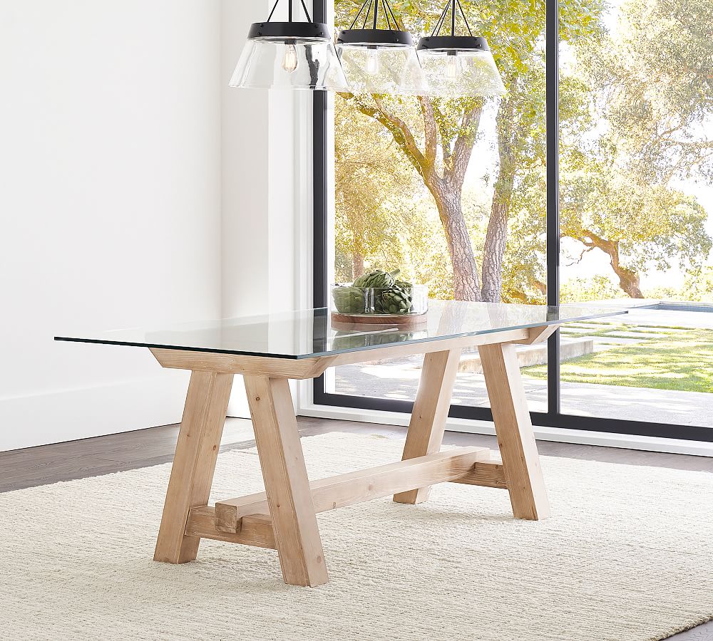 Ezra Glass Dining Table