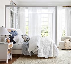 Westly Cane Canopy Bed