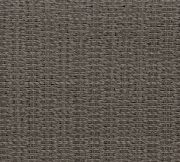 Gray Woven Rattan Outdoor Lounge Chair with Cream Cushions