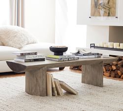 Pismo Reclaimed Wood Rectangular Coffee Table (65&quot;)