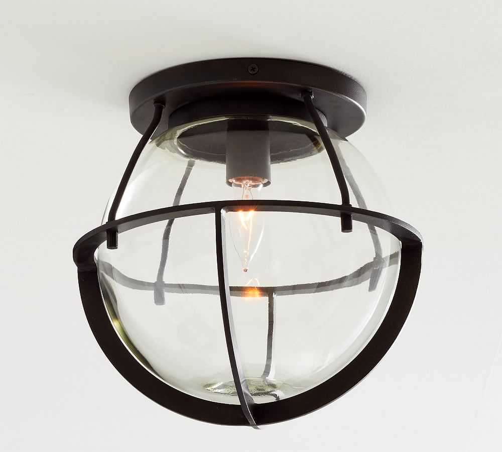 Rollins Outdoor Recycled Glass Flush Mount (10&quot;)