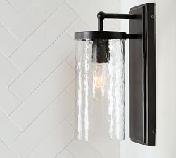 Duvall Outdoor Recycled Glass Sconce (14'')