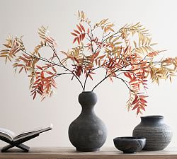 Faux Autumn Sumac Branch