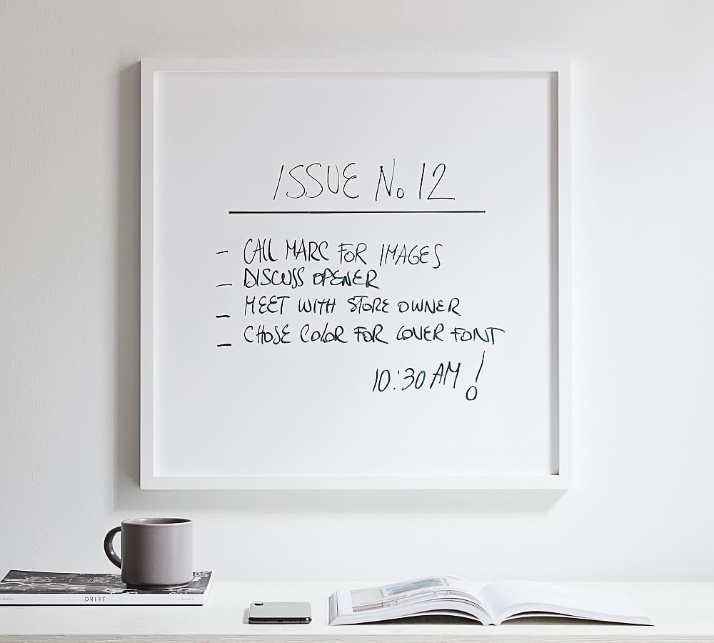 Wood Gallery Office Whiteboard - White