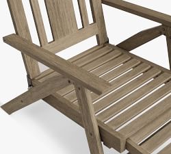 Indio Eucalyptus Steamer Outdoor Chaise Lounge