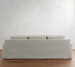 Big Sur Square Arm Deep Seat Slipcovered Sofa (76&quot;&ndash;120&quot;)