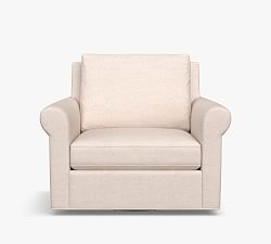 Sanford Roll Arm Swivel Chair