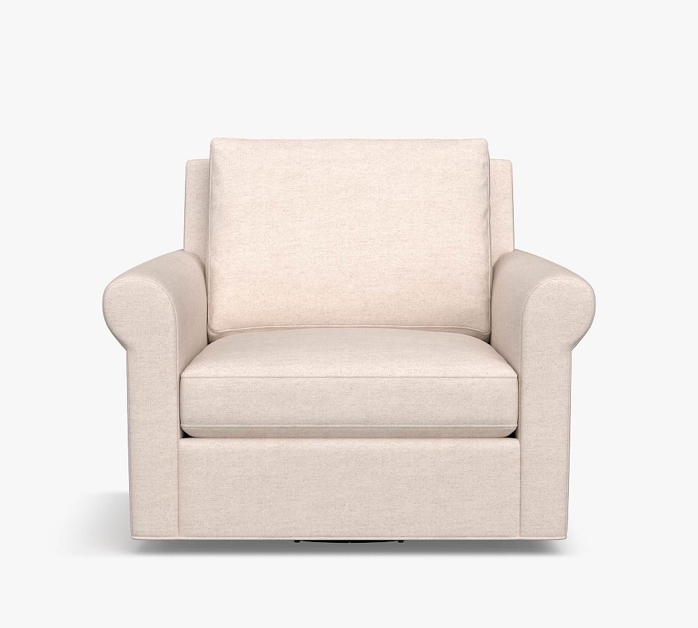 Sanford Roll Arm Swivel Chair